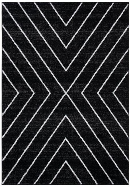 Safavieh Adirondack Adr251F Black/Light Grey Rugs.