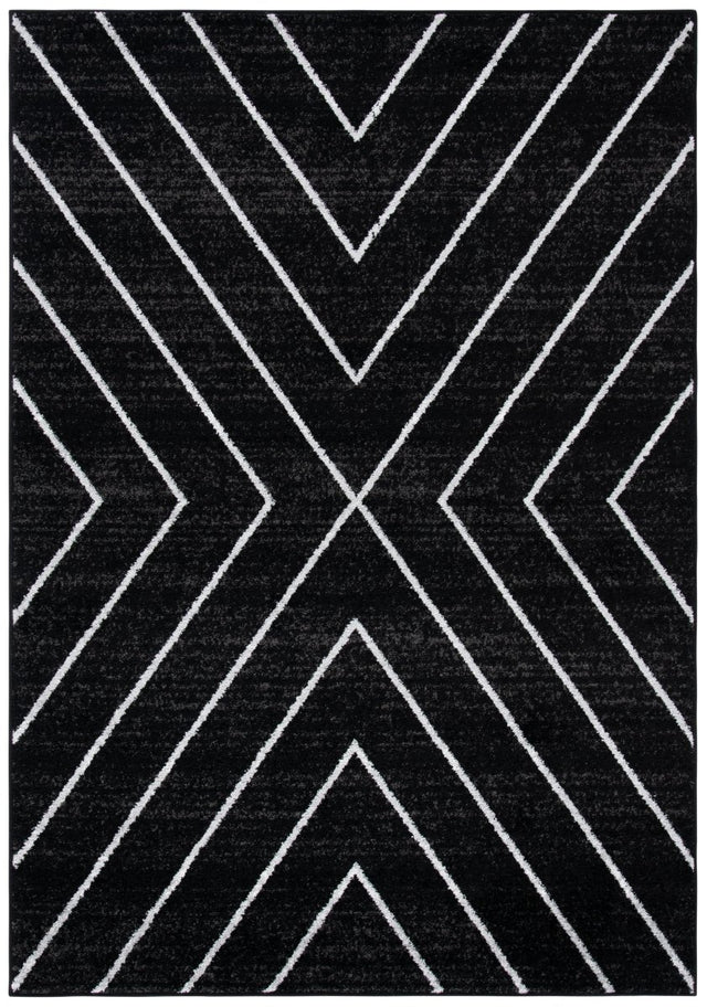 Safavieh Adirondack Adr251F Black/Light Grey Rugs.