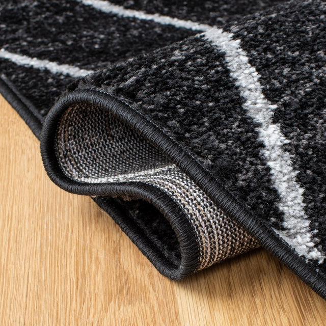 Safavieh Adirondack Adr251F Black/Light Grey Rugs.