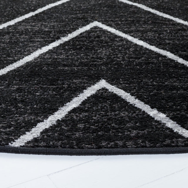 Safavieh Adirondack Adr251F Black/Light Grey Rugs.