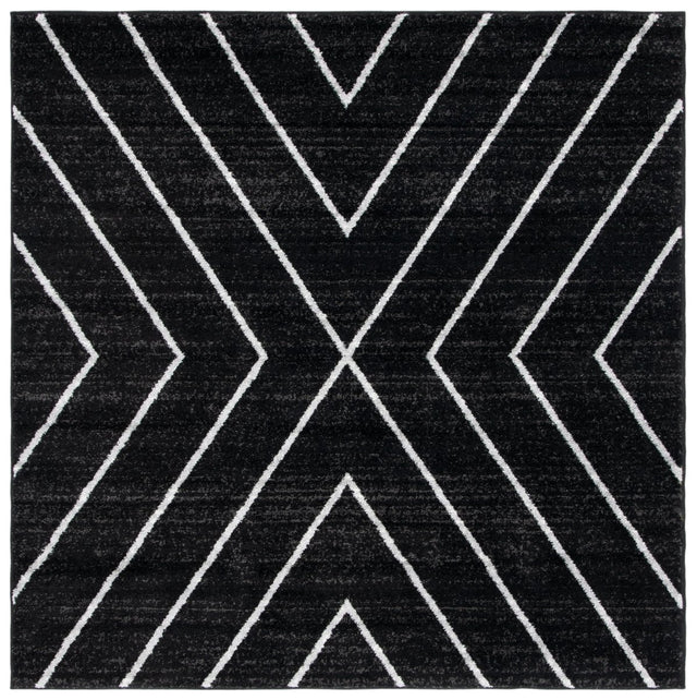 Safavieh Adirondack Adr251F Black/Light Grey Rugs.