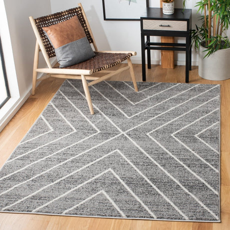 Safavieh Adirondack Adr251H Dark Grey/Ivory Rugs.