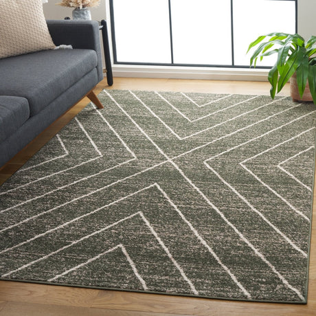 Safavieh Adirondack Adr251X Dark Green/Ivory Rug.