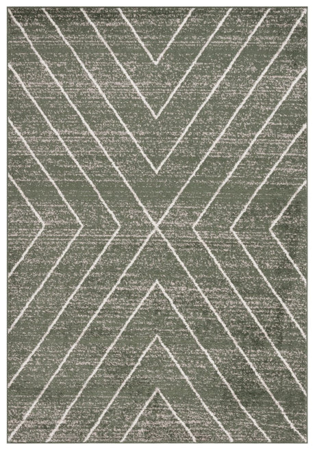 Safavieh Adirondack Adr251X Dark Green/Ivory Rug.