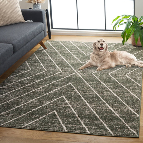 Safavieh Adirondack Adr251X Dark Green/Ivory Rug.