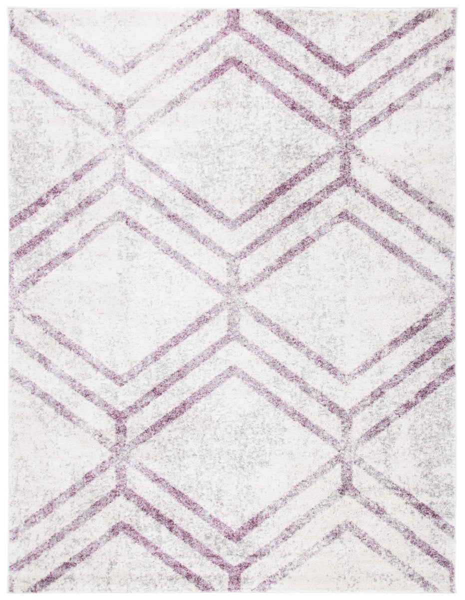Safavieh Adirondack Adr253C Ivory/Plum Rug.
