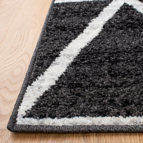 Safavieh Adirondack Adr262G Black/Ivory Rugs.