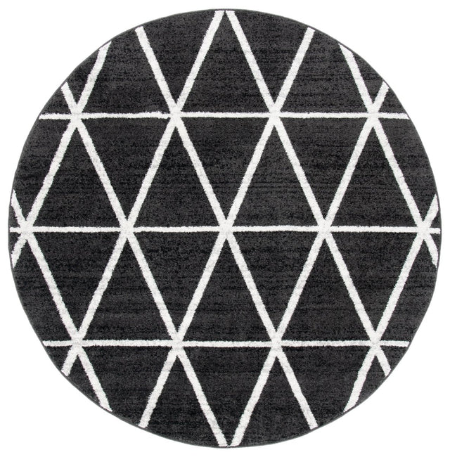 Safavieh Adirondack Adr262G Black/Ivory Rugs.