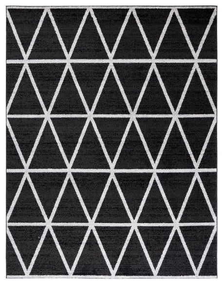 Safavieh Adirondack Adr262G Black/Ivory Rugs.