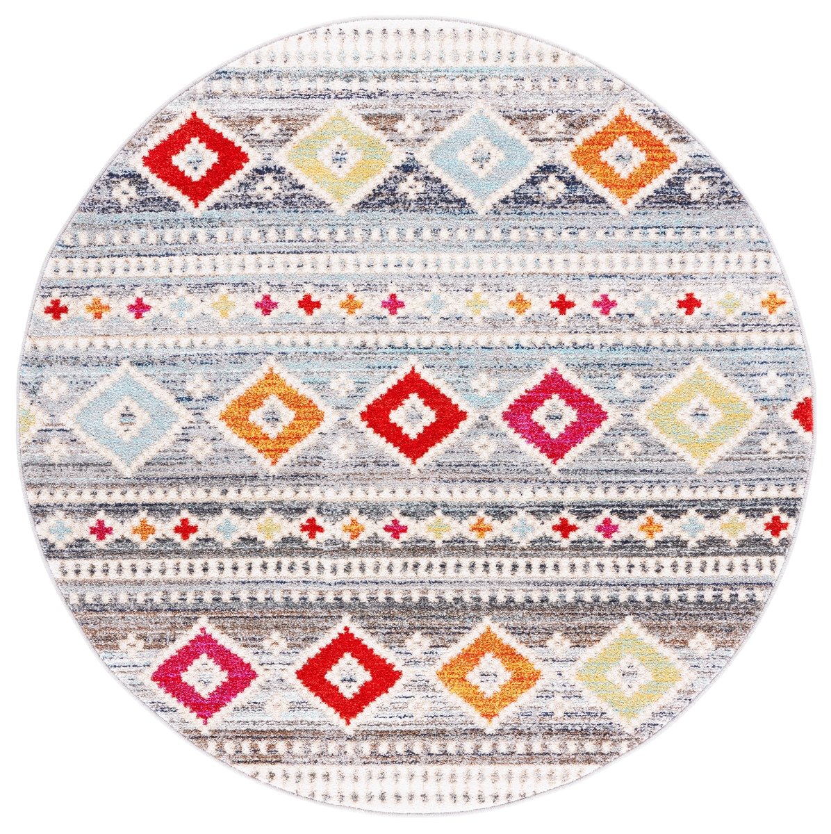 Safavieh Adirondack Adr276F Light Grey/Ivory Rugs.