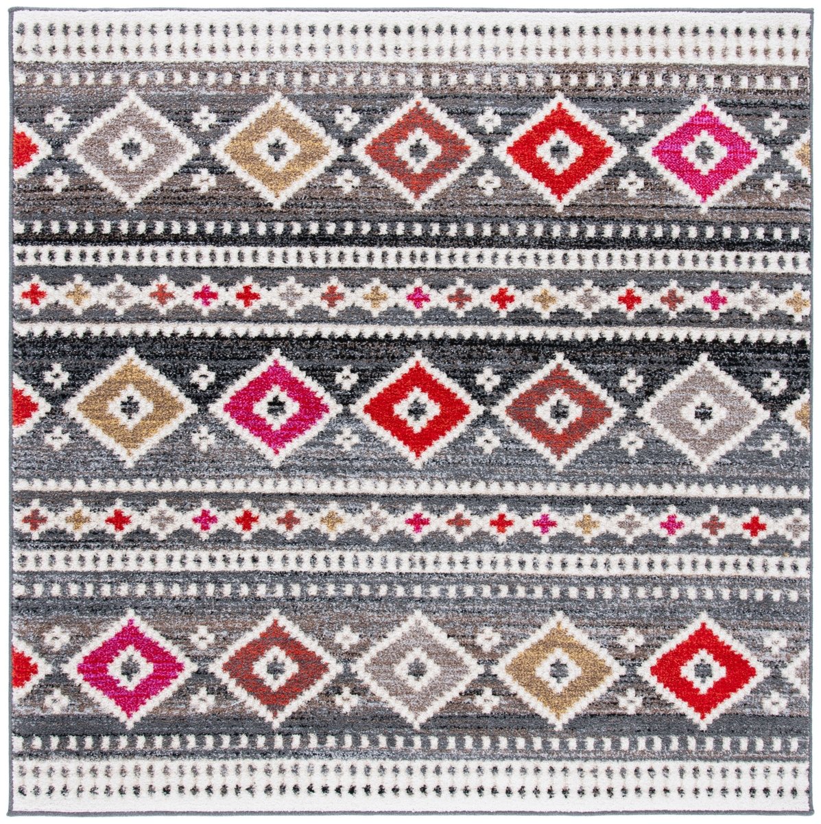 Safavieh Adirondack Adr276G Grey/Ivory Rugs.