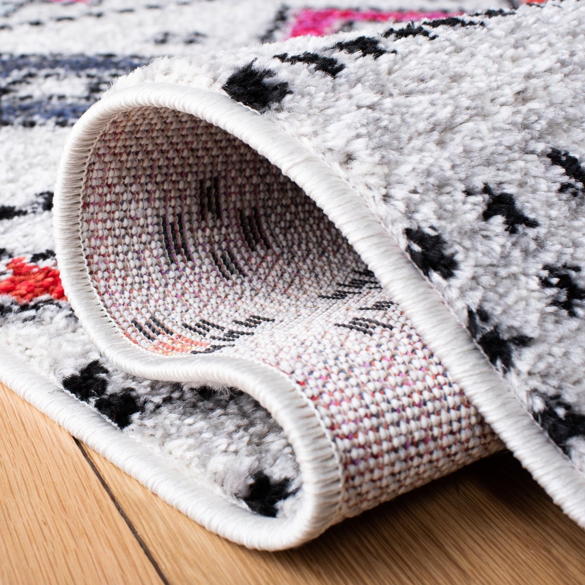 Safavieh Adirondack Adr279F Light Grey/Black Rugs.