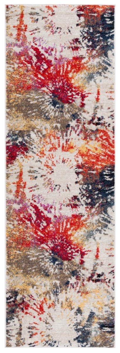 Safavieh Adirondack Adr292A Ivory/Fuchsia Gold Rug.