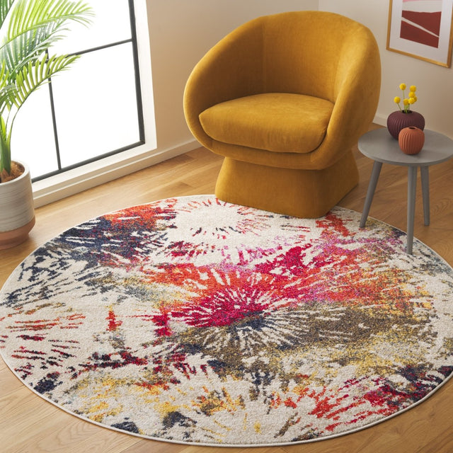 Safavieh Adirondack Adr292A Ivory/Fuchsia Gold Rug.