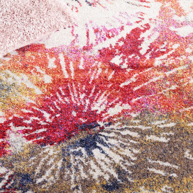 Safavieh Adirondack Adr292A Ivory/Fuchsia Gold Rug.