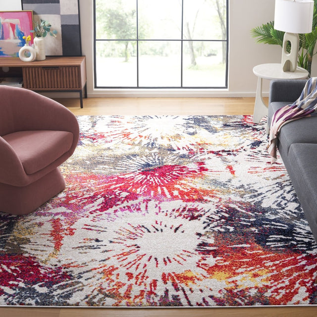 Safavieh Adirondack Adr292A Ivory/Fuchsia Gold Rug.