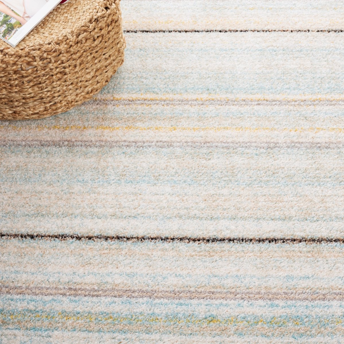 Safavieh Adirondack Adr293M Ivory/Blue Grey Rug.