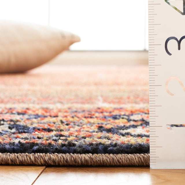 Safavieh Adirondack Adr293P Rust/Ivory Navy Rug.