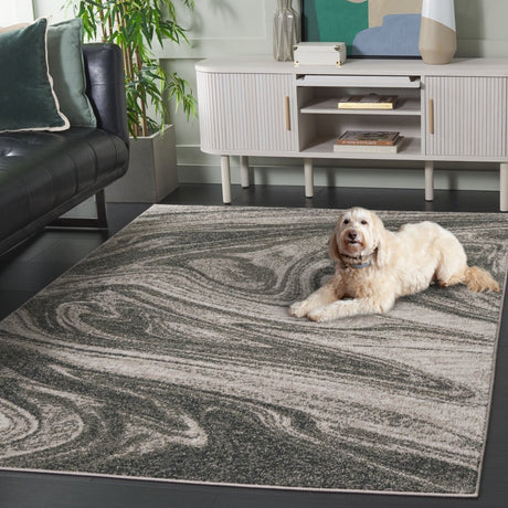 Safavieh Adirondack Adr294W Ivory/Green Rug.
