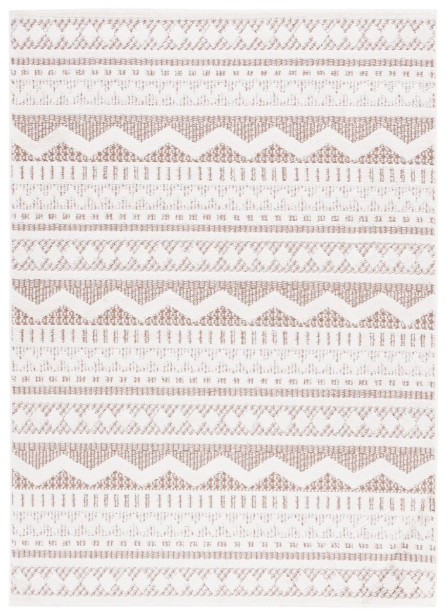 Safavieh Alamo Alm716T Taupe/Ivory Rug.