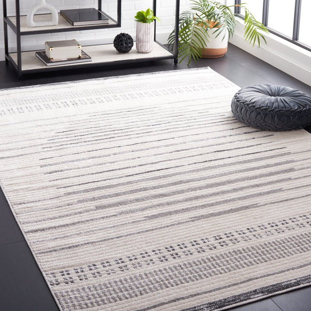 Safavieh Alamo Alm774F Ivory/Grey Rug.