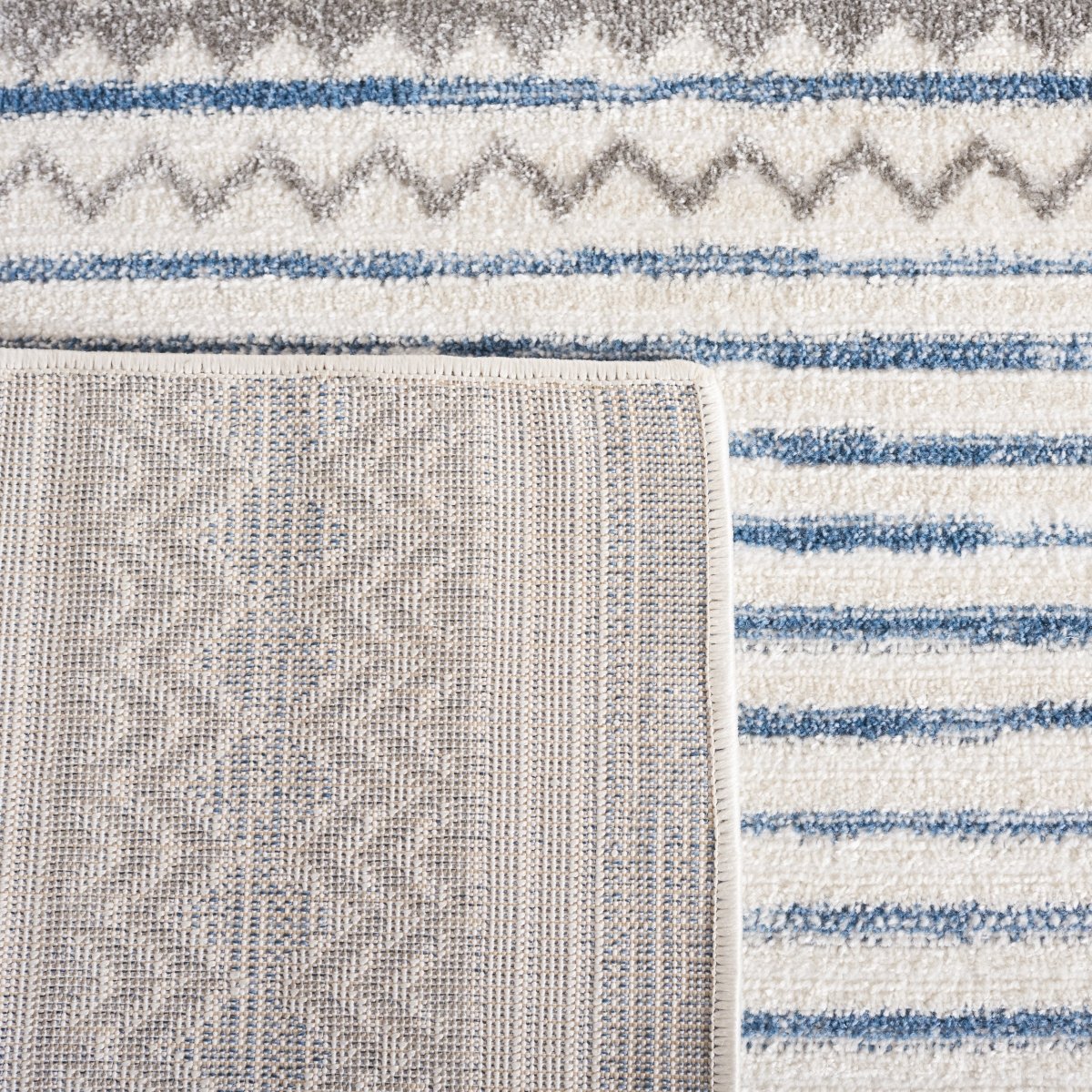 Safavieh Alamo Alm775N Ivory/Navy Rug.