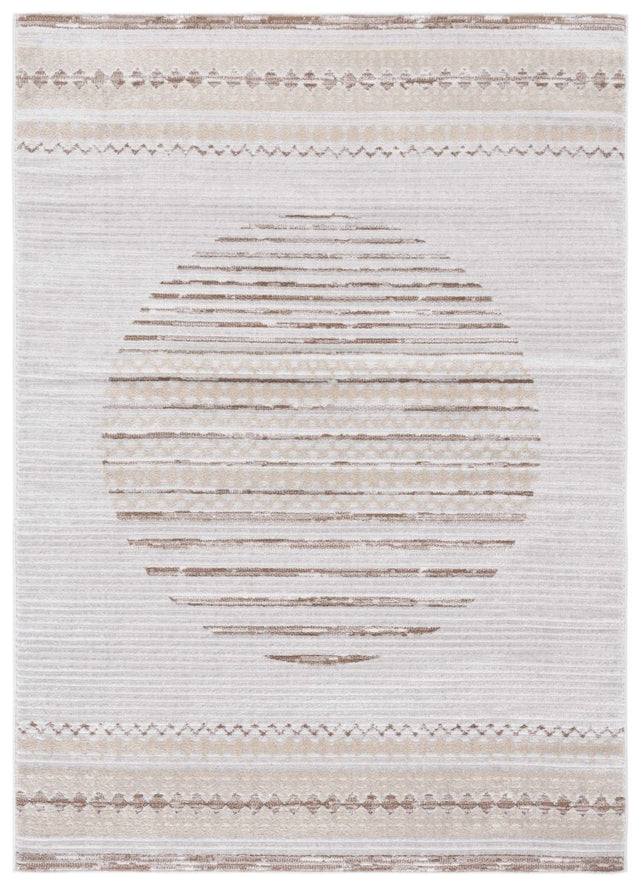 Safavieh Alamo Alm775T Ivory/Brown Rug.
