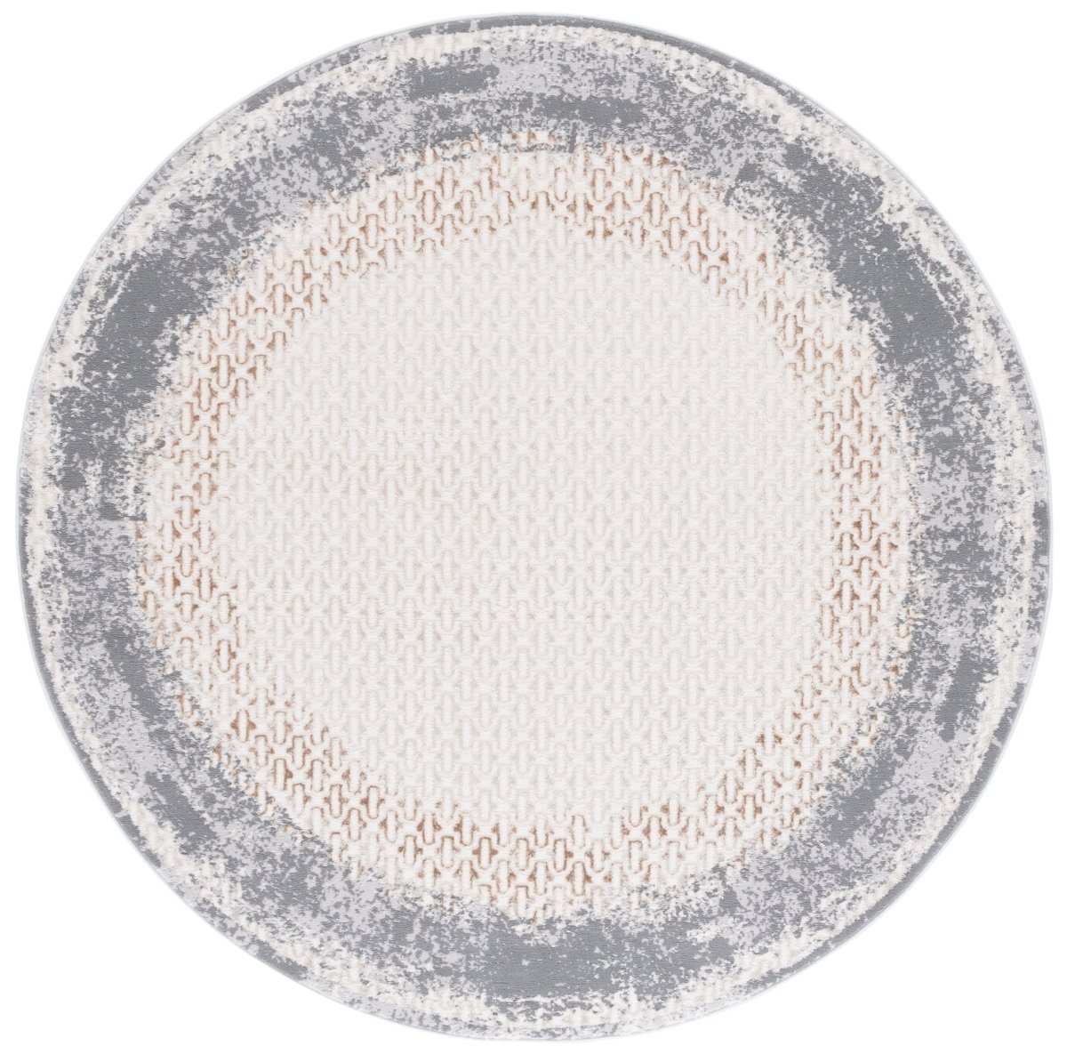 Safavieh Alenia Aln100A Ivory/Grey Rug.