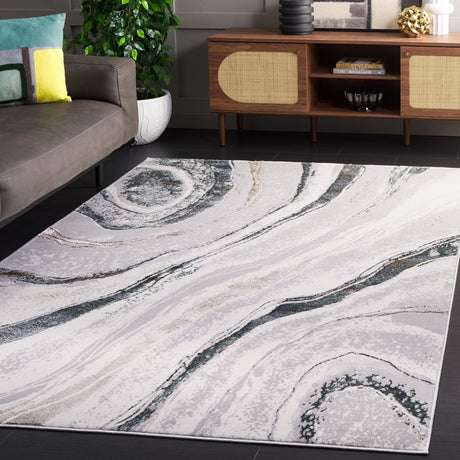Safavieh Alenia Aln103F Grey/Ivory Rug.