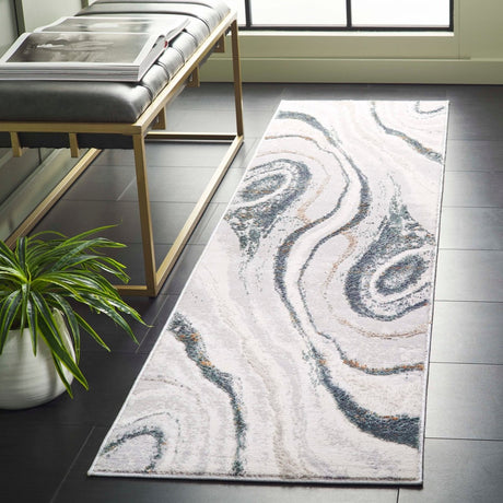 Safavieh Alenia Aln103F Grey/Ivory Rug.