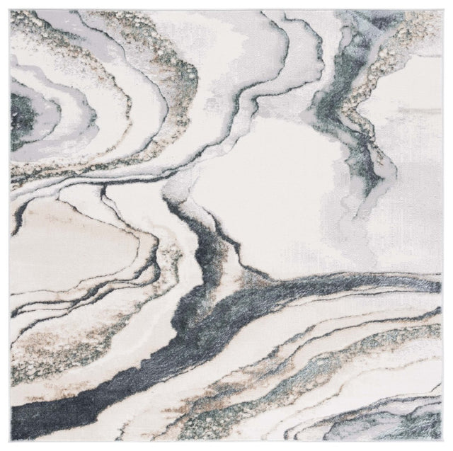 Safavieh Alenia Aln104F Grey/Blue Rug.