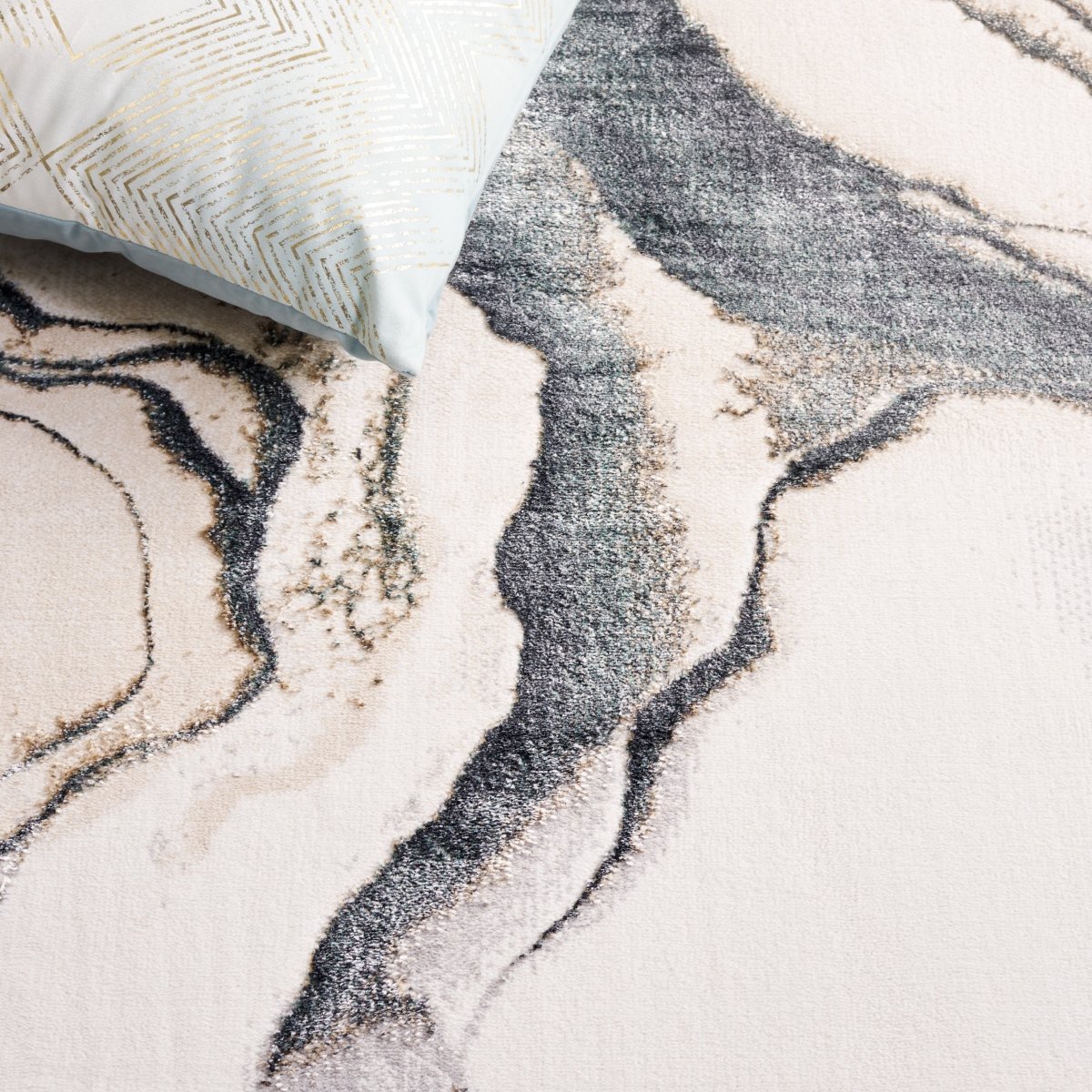 Safavieh Alenia Aln104F Grey/Blue Rug.