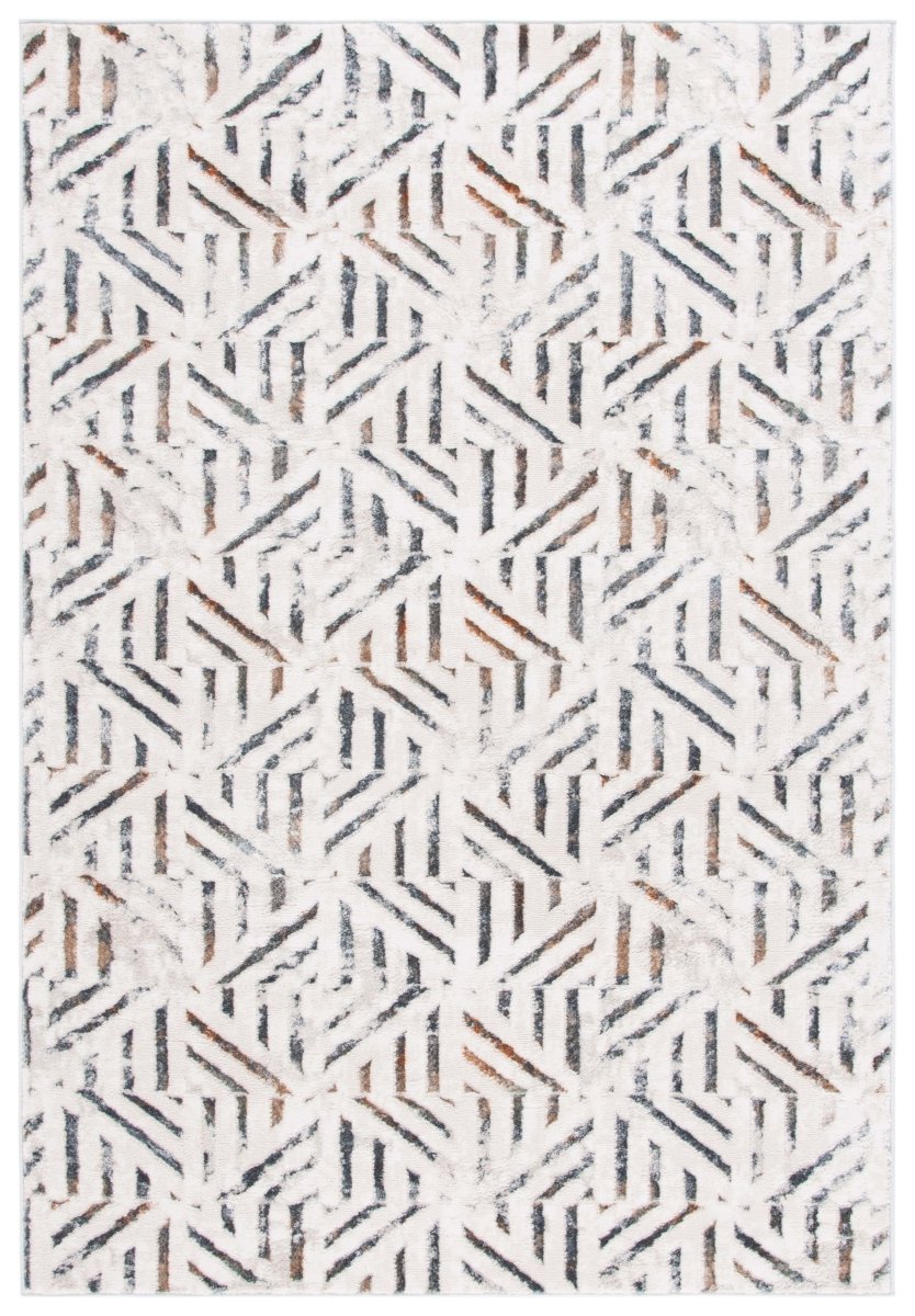 Safavieh Alenia Aln108A Ivory/Grey Rug.