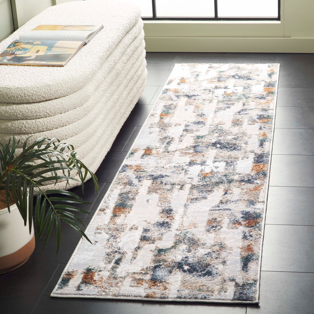Safavieh Alenia Aln109F Grey/Beige Rug.