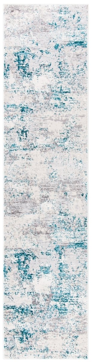 Safavieh Amalfi Amf572B Cream/Turquoise Rugs.