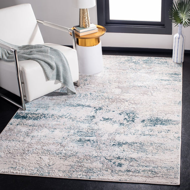 Safavieh Amalfi Amf572B Cream/Turquoise Rugs.