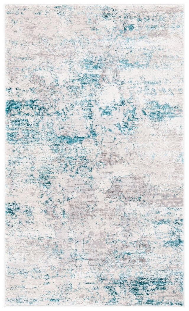 Safavieh Amalfi Amf572B Cream/Turquoise Rugs.