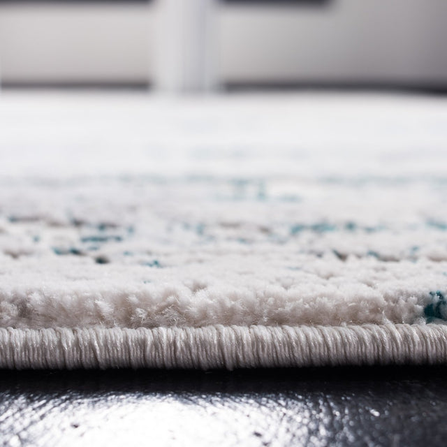 Safavieh Amalfi Amf572B Cream/Turquoise Rugs.