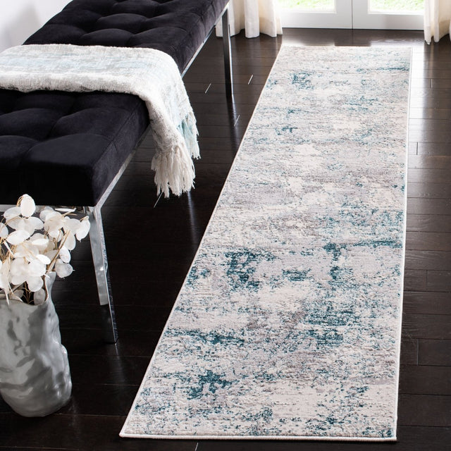 Safavieh Amalfi Amf572B Cream/Turquoise Rugs.