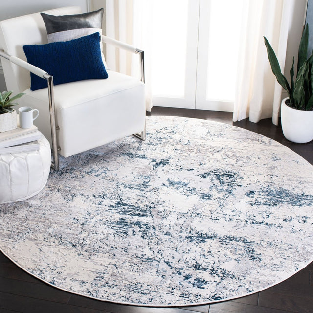 Safavieh Amalfi Amf572C Cream/Navy Rugs.