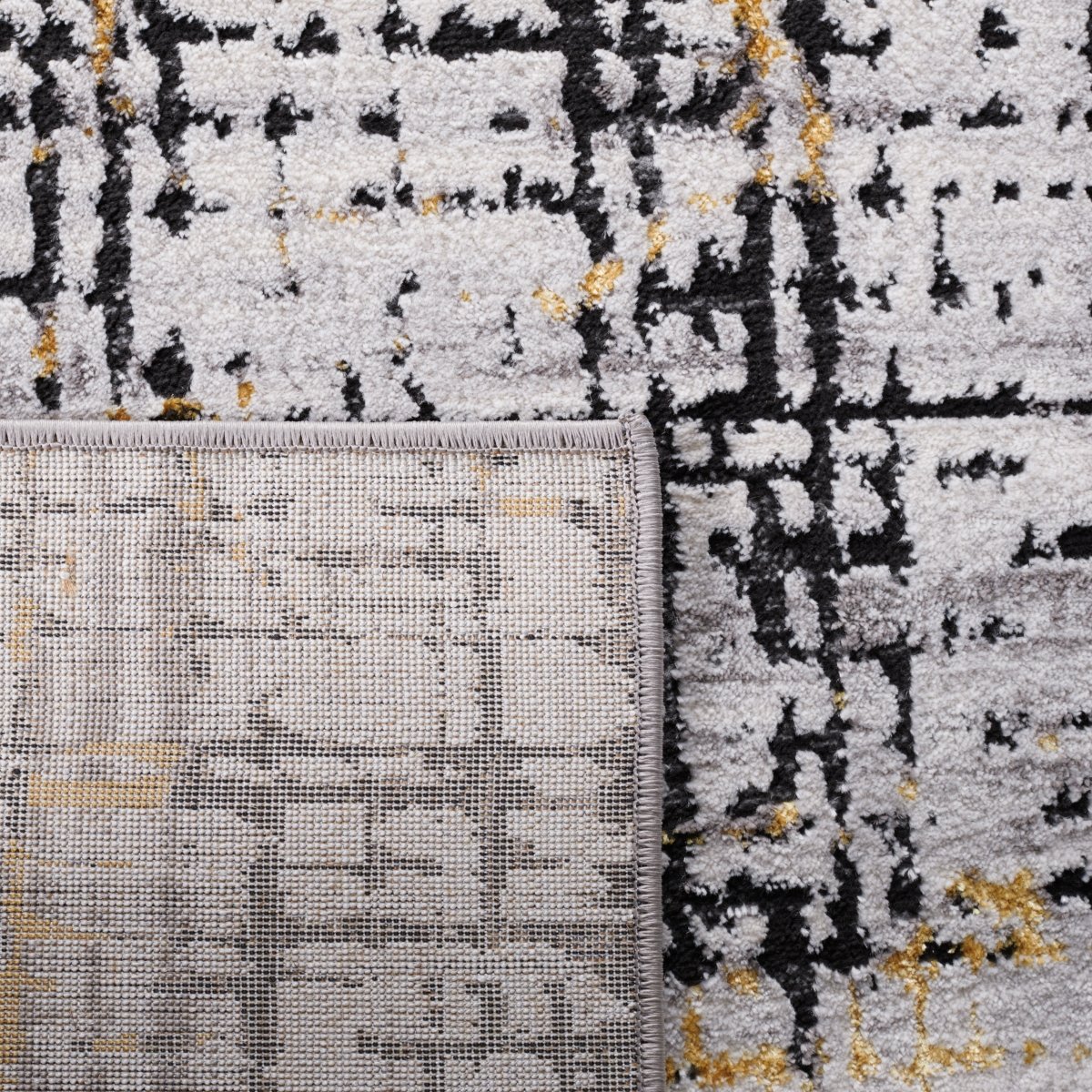 Safavieh Amelia Ala248D Charcoal/Gold Rug.