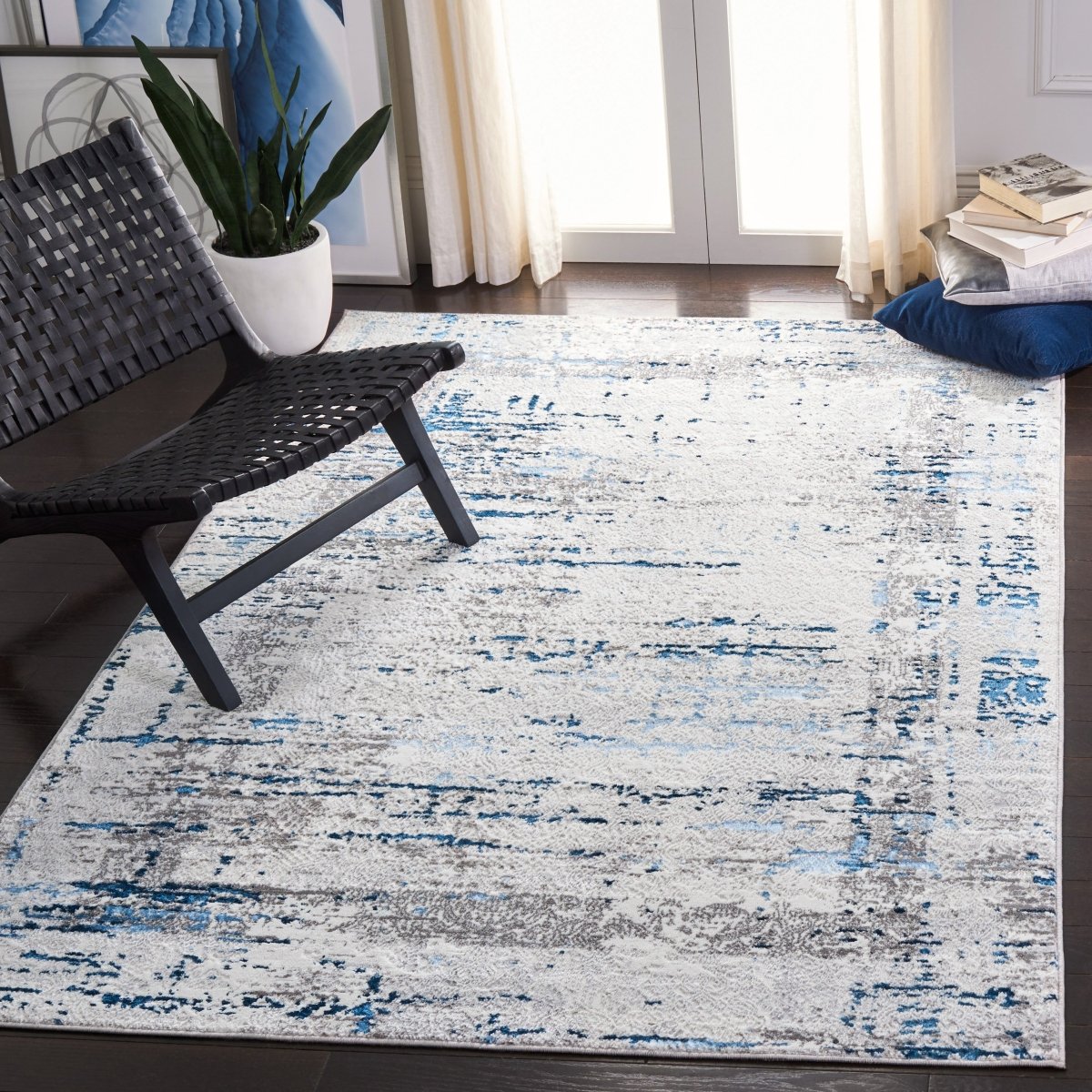 Safavieh Amelia Ala271G Grey/Blue Rugs.