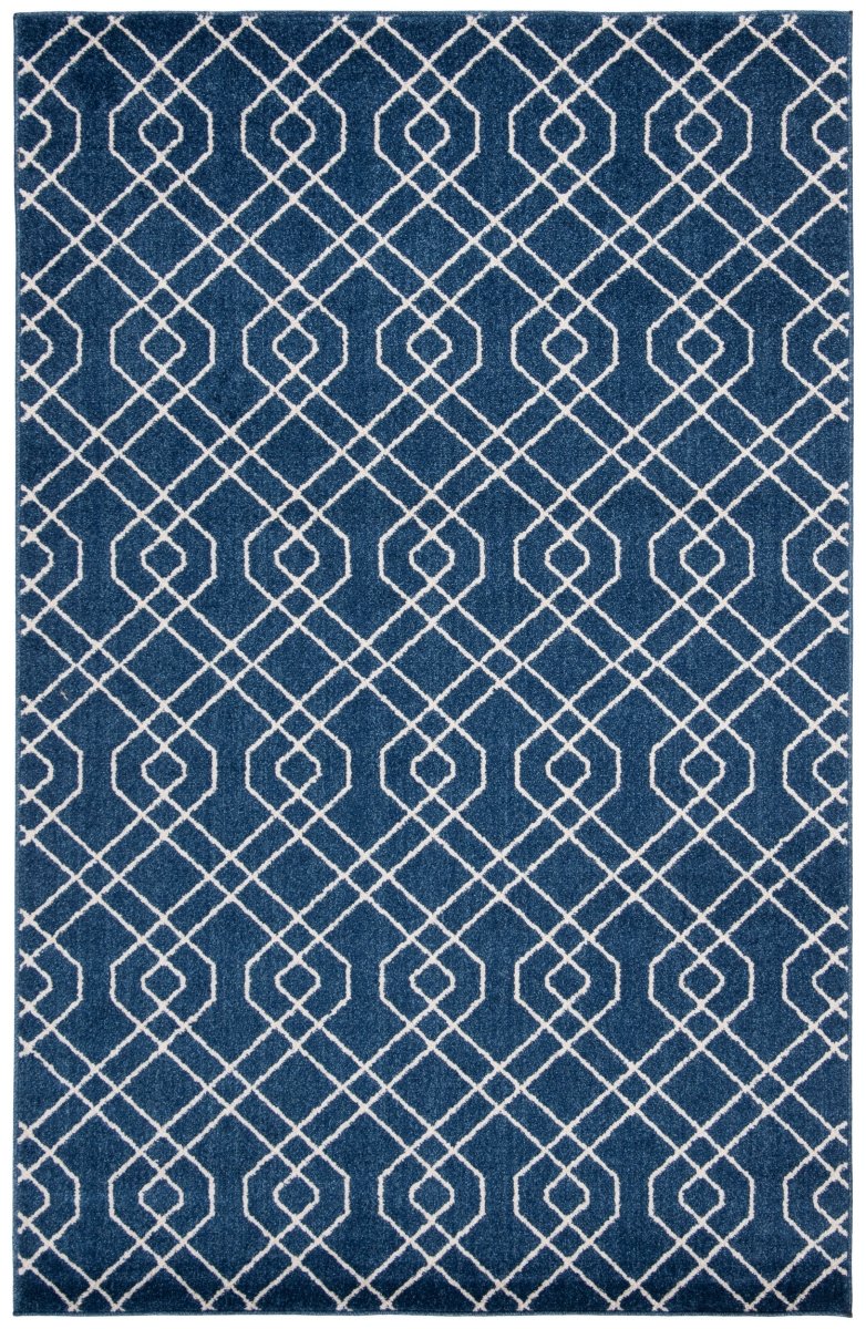 Safavieh Amherst Amt407P Navy/Beige Rug.