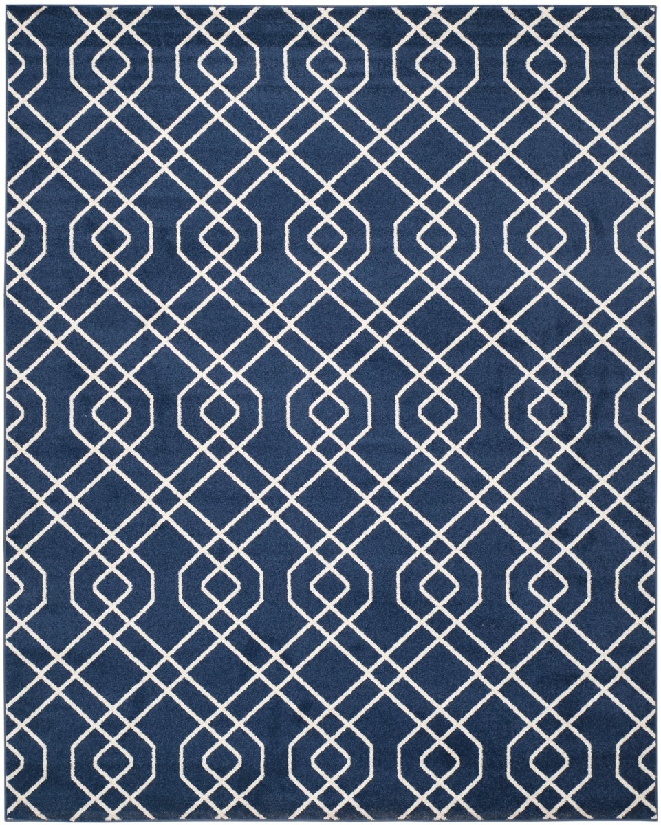 Safavieh Amherst Amt407P Navy/Beige Rug.