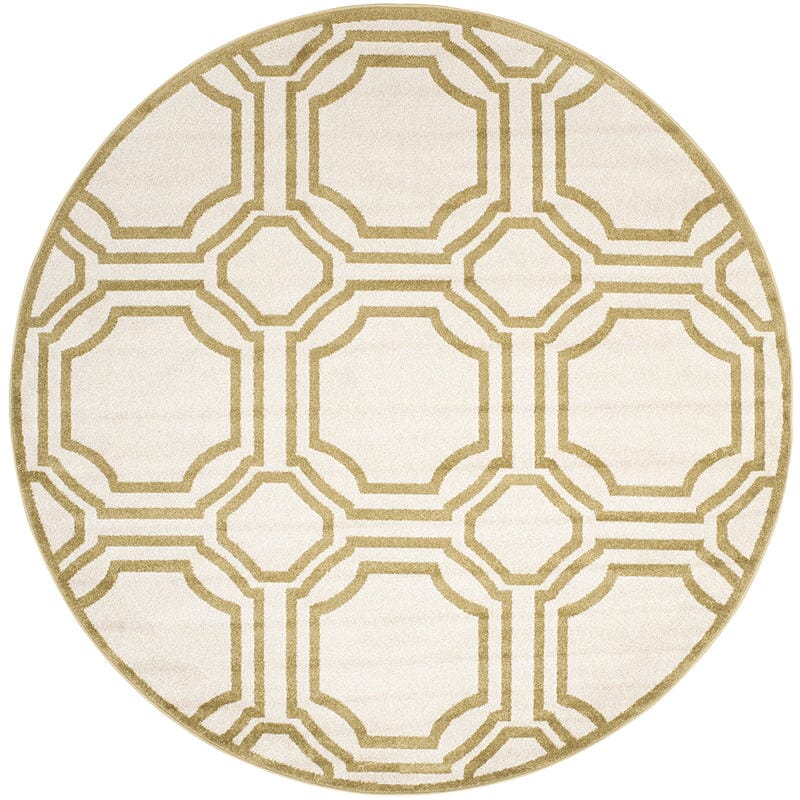 Safavieh Amherst Amt411A Ivory / Light Green Rugs.