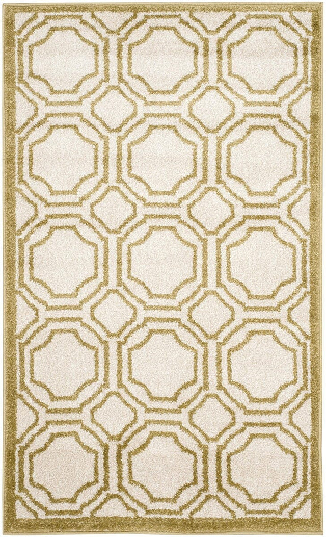 Safavieh Amherst Amt411A Ivory / Light Green Rugs.