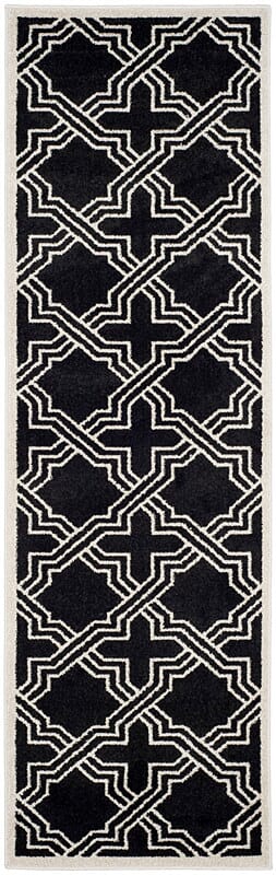 Safavieh Amherst Amt413G Anthracite / Ivory Rugs.