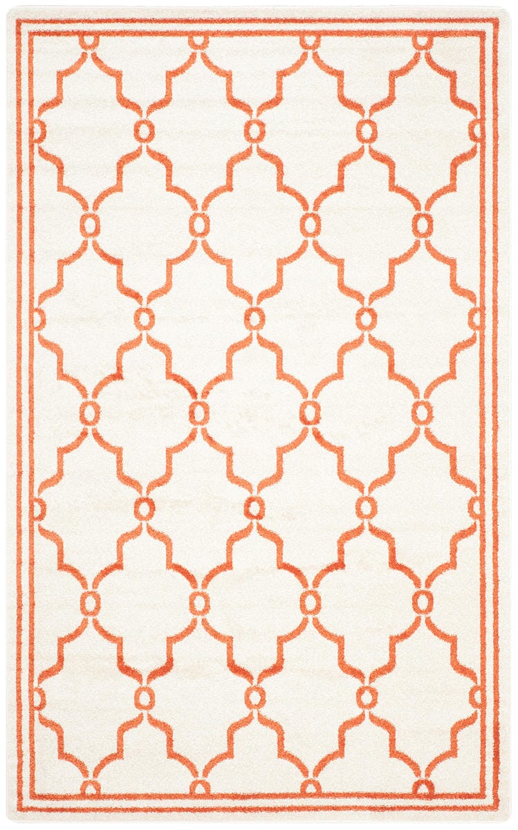Safavieh Amherst Amt414F Beige / Orange Rugs.