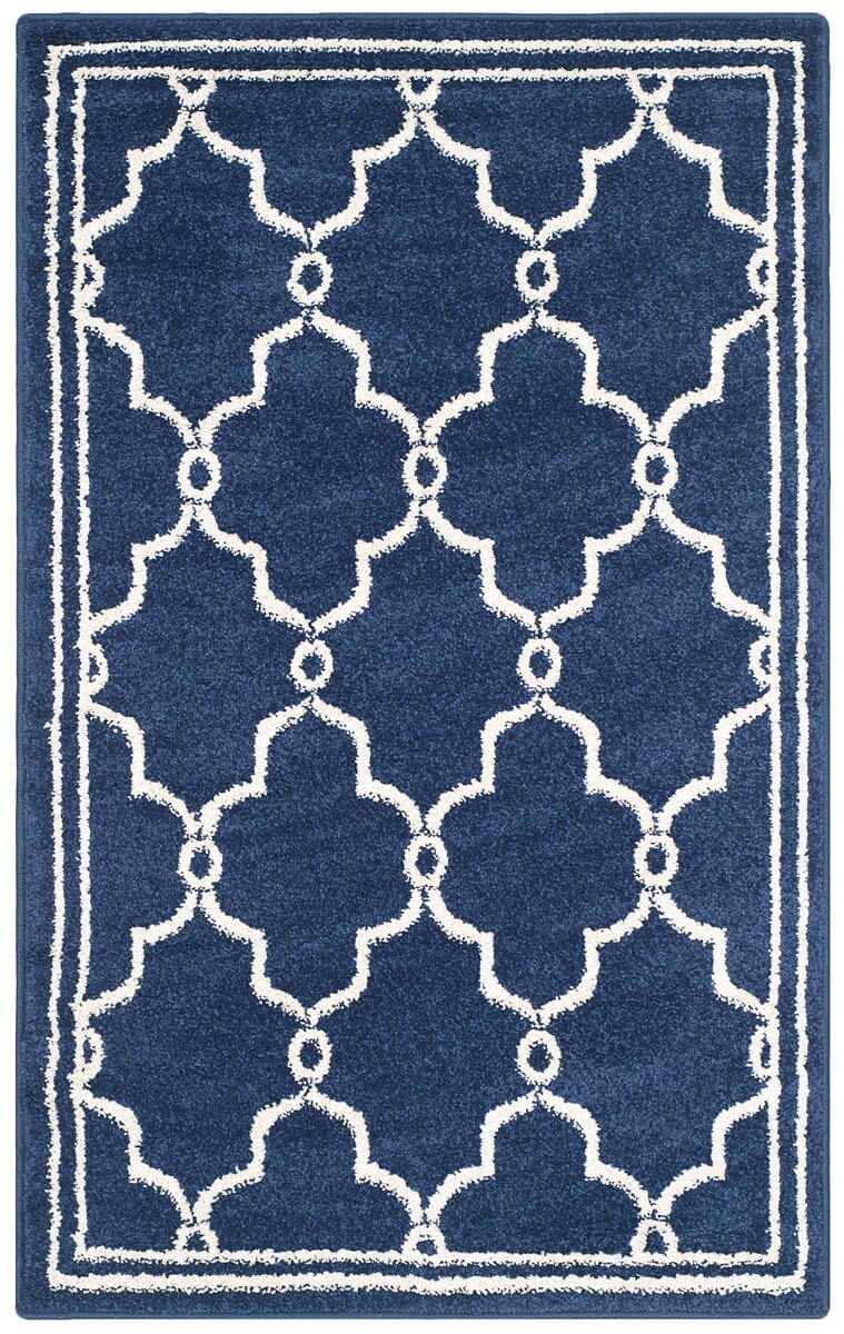 Safavieh Amherst Amt414P Navy / Beige Rugs.