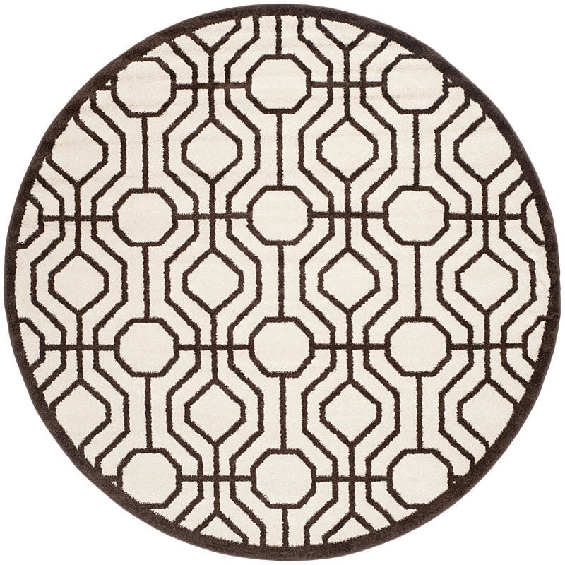 Safavieh Amherst Amt416J Ivory / Brown Rugs.